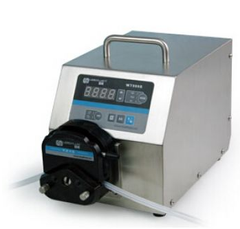 保定雷弗大流量調(diào)速型蠕動泵WT300S（2x KZ25）