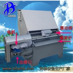振動(dòng)式雞糞固液分離機(jī) 雞糞干濕分離脫水機(jī) 養(yǎng)雞場雞屎分離機(jī)